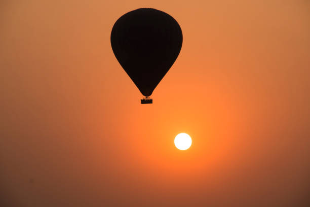 istock Bagan view with balloons in Myanmar 1061429052
