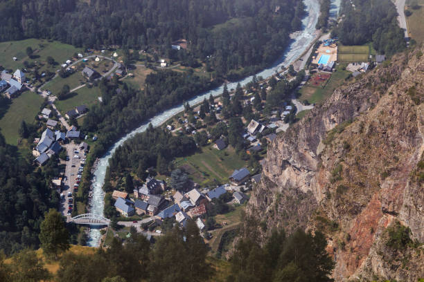 istock Venosc Village from top at summer time 1061429596