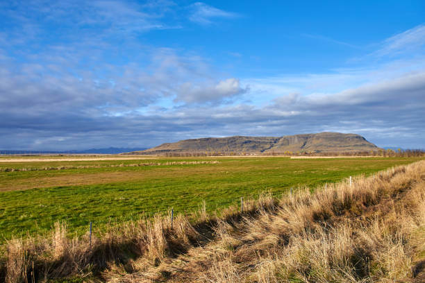 istock autumn landscape in Iceland 1061444522