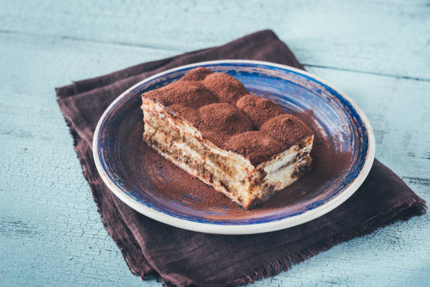 istock Portion of Tiramisu dessert 1061450596