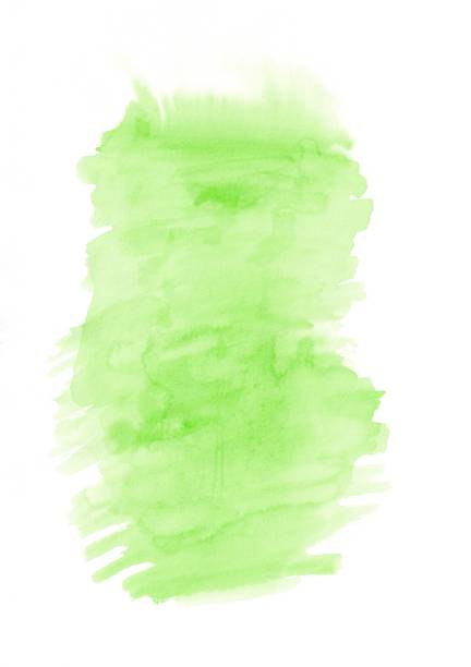 Light green vertical gradient background painted on the special watercolor paper. Good resolution.