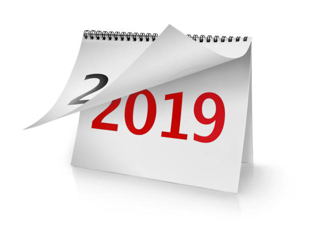 istock Calendar with the new year 2019 1061458528