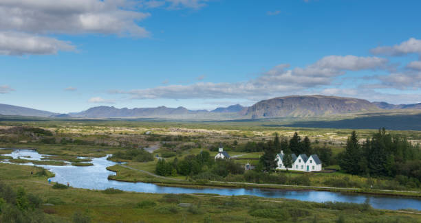 istock Discrepancies North American and Eurasian lithospheric plates. Park Thingvellir. Iceland 1061465808