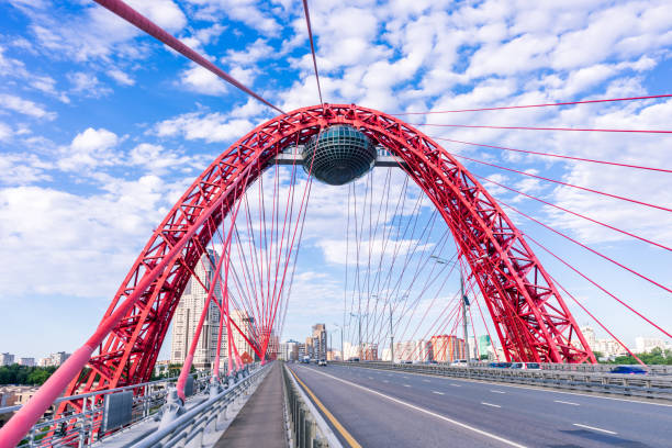 Zhivopisny Bridge in Moscow