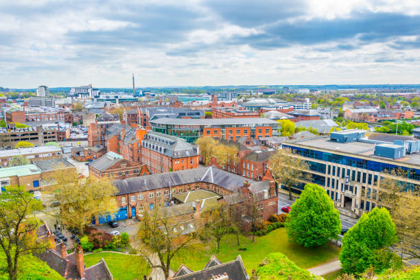 istock Aerial view of Nottingham, England 1061497910