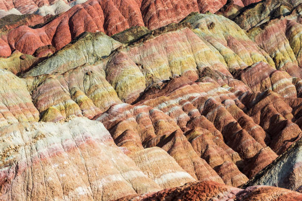 istock Rainbow Mountain in  Zhangye Danxia National Geopark, Gansu, China . 1061500014