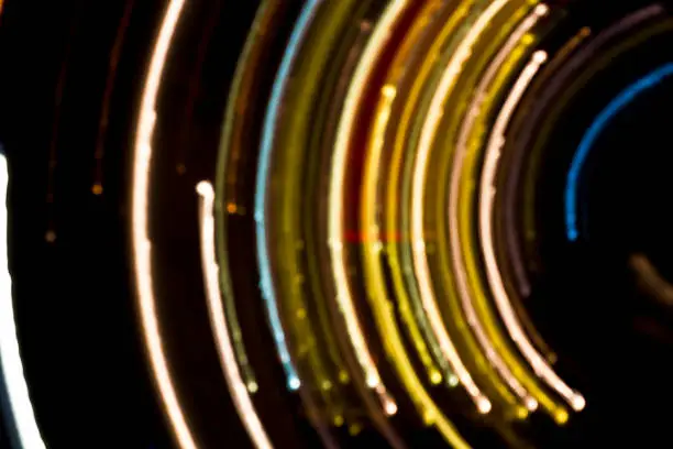 Photo of Abstract light lines