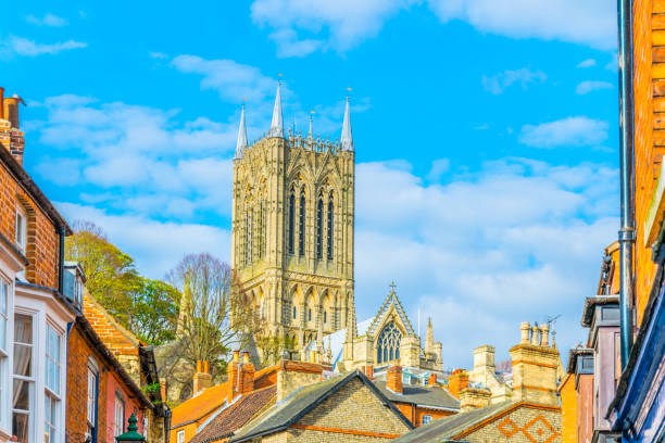 istock View of the lincoln cathedral, England 1061515498