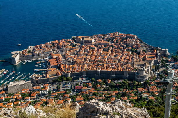 istock view from Srd Hill in Dubrovnik 1061528636
