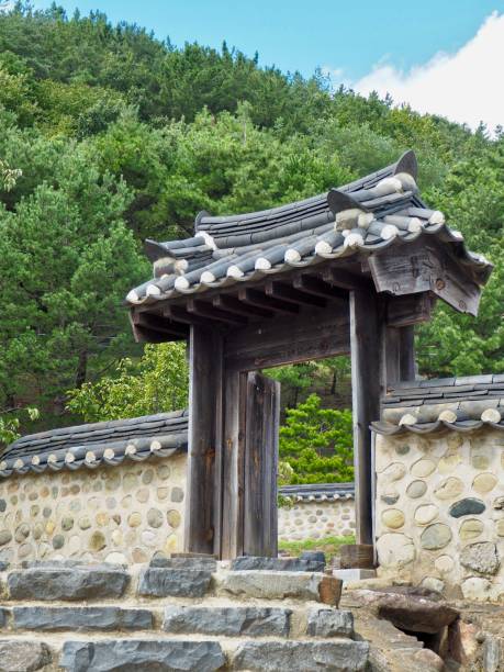 istock Korean Traditional Hanok Gate 1061530162