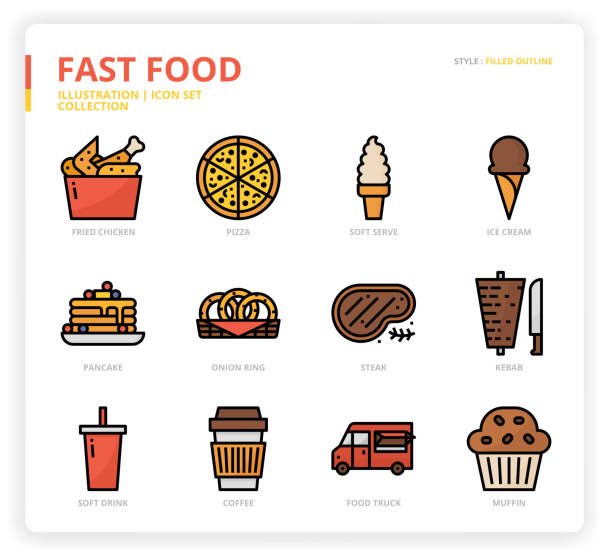 4 Assorted Soft Serve Cone 6-Inch Menu Decals - For Ice Cream Trucks & Parlor Signs 8 thumbnail image