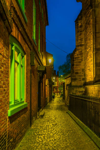 istock Brick houses in Leicester, England 1061559598