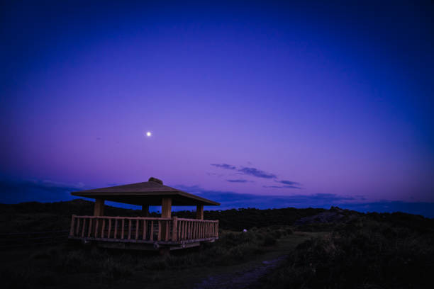 istock Night from a view point, Zamami Island, Okinawa 1061560970