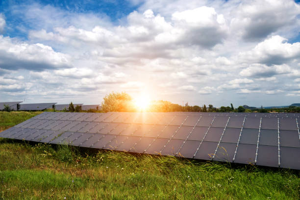 istock Solar panels, photovoltaic - alternative electricity source 1061564396