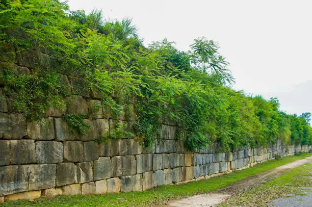 Photo of North wall of Ho Citadel