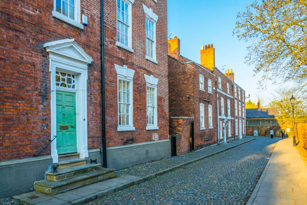 istock Brick houses in Chester, England 1061565756