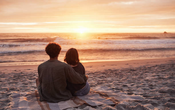 istock Sunsets were made for romance 1061566510