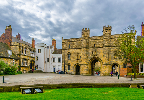 Exchequer gate in Lincoln, England