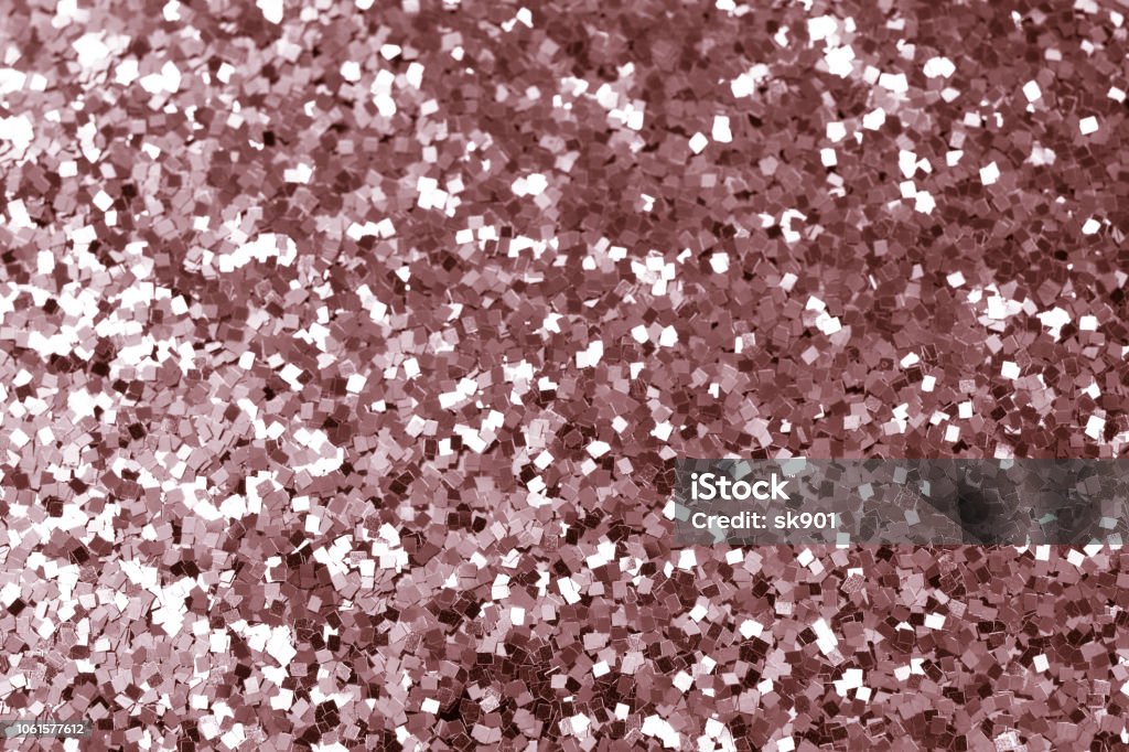 Rose Gold Glitter Abstract Holidays Background Stock Photo - Download