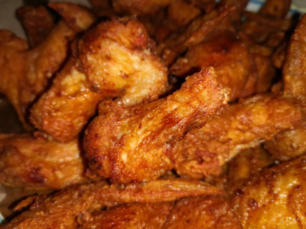 istock Delicious fried chicken wings 1061590550