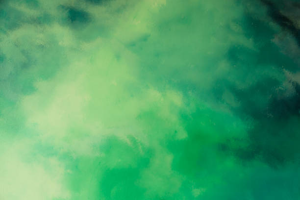 istock Abstract green paint color 1061590794