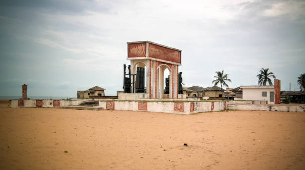 Architecture arch Door of No Return at Ouidah, Benin