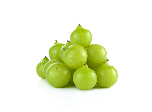istock Indian gooseberry on white background 1061599642