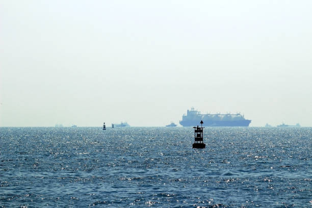 istock Buoy floating in the sea 1061599786