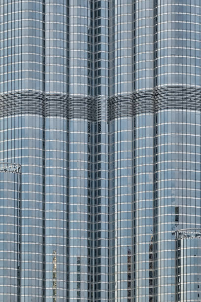 Skyscarper modern building detail background for design.