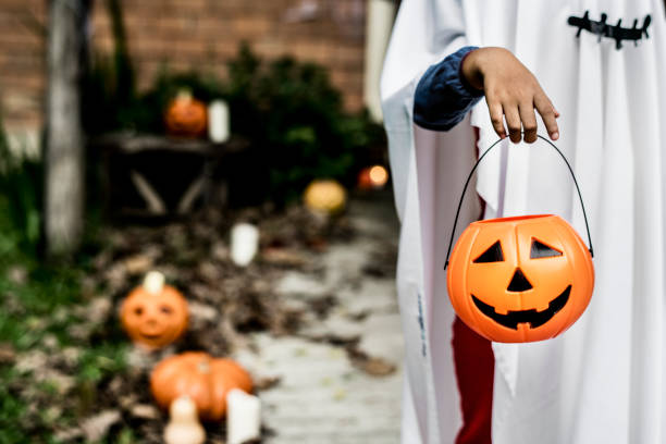 istock Ghost costume for Halloween party 1061615080