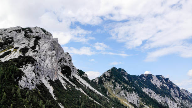 istock Aerial view of Triglav mountains 1061617818