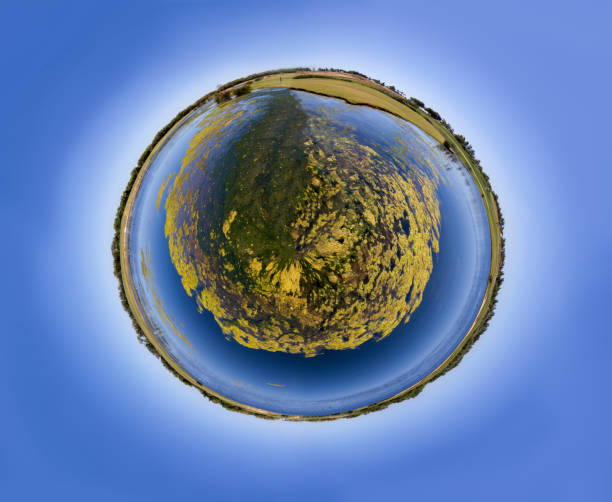 istock Little planet of lake 1061622672