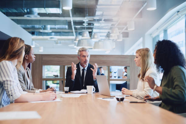 istock Making sure is employees are all on the same page 1061632702