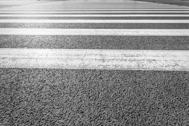 istock Zebra crossing on asphalt road 1061632772