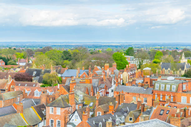 istock Skyline of Lincoln, England 1061632872