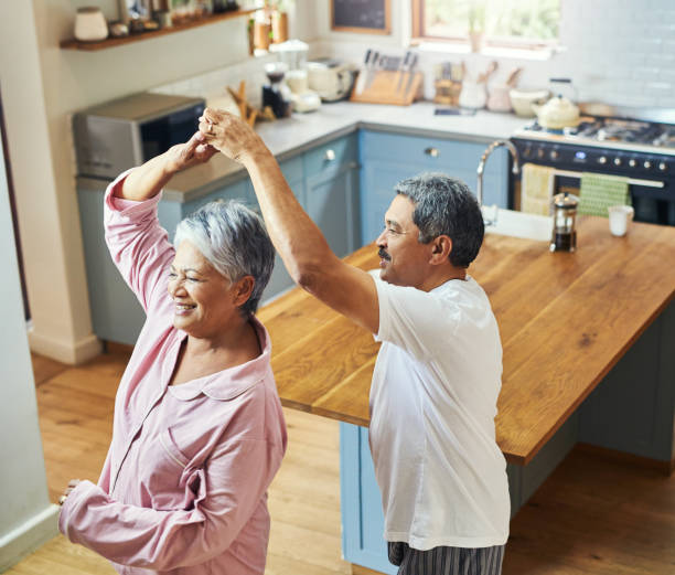 istock Getting in a bit of morning dancing 1061633408