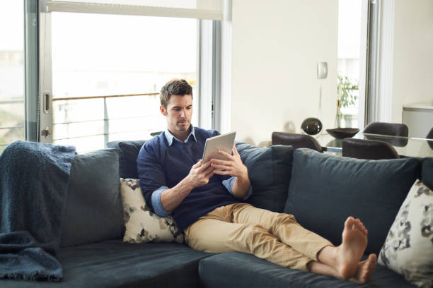 istock With technology, there's a lot to do at home! 1061633534