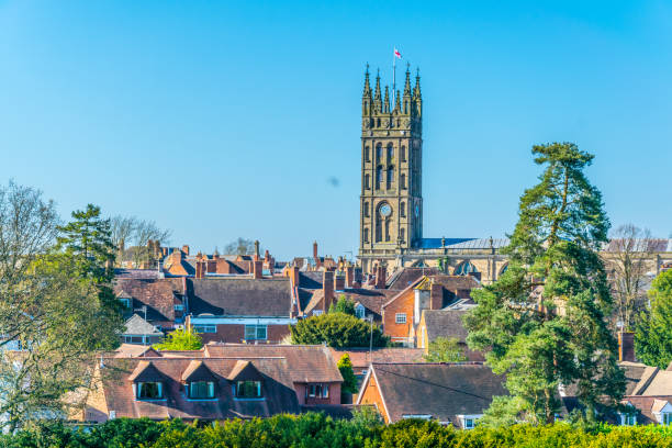 istock Saint Mary church in Warwick, England 1061634934