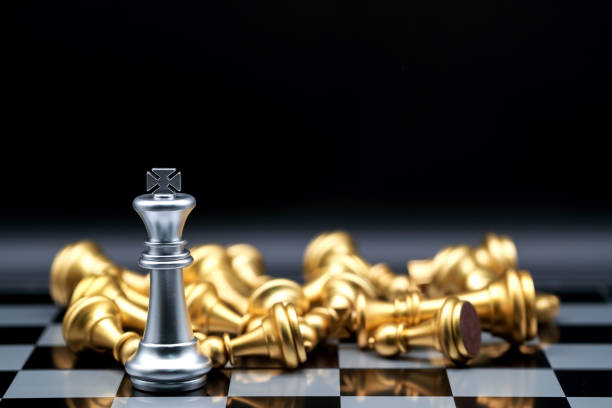 istock Chess business idea for competition, success and leadership concept 1061635300