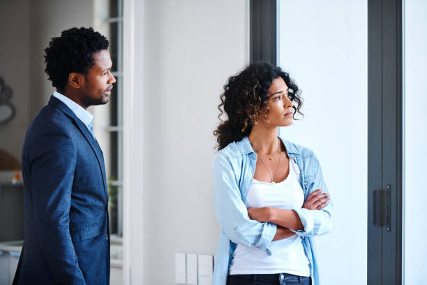 istock Giving him the silent treatment 1061636546