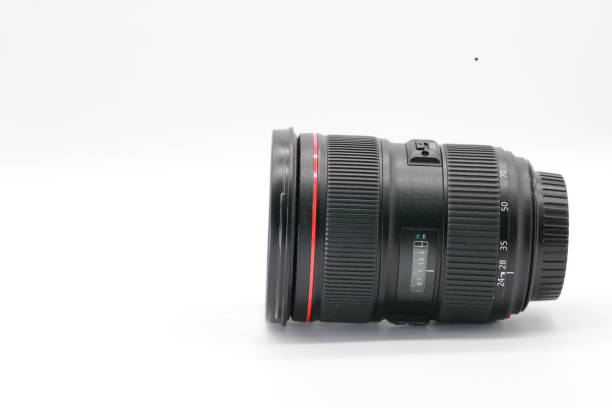 istock closeup camera lens on isolated and white background 1061638680