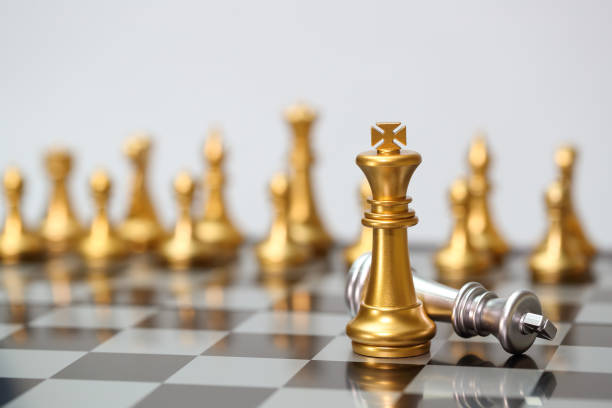 istock Chess business idea for competition, success and leadership concept 1061642926