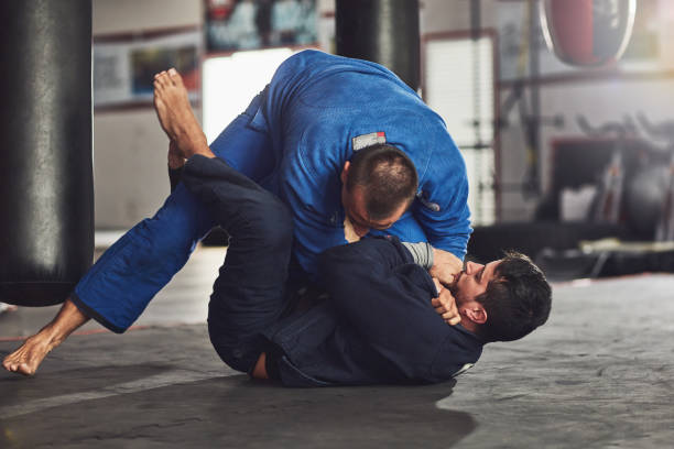 istock He's got him right where he wants him 1061649638