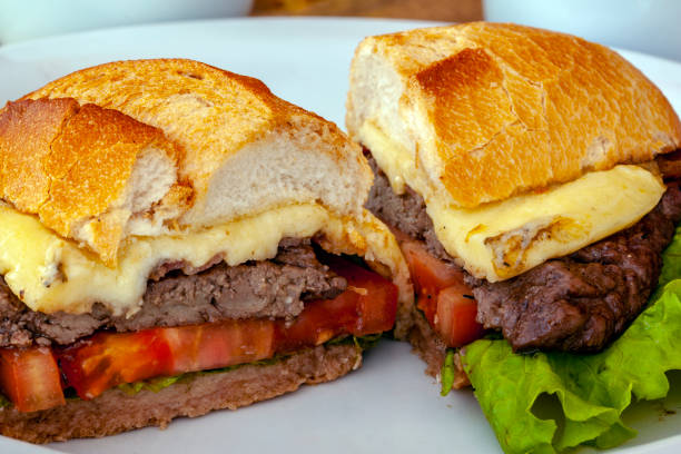 istock Beef Sandwich with Cheese and Tomato 1061650018