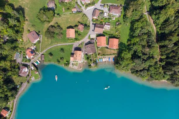 istock Switzerland lake aerial view 1061655232
