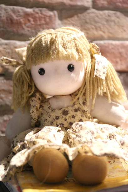 istock Cute Girl Doll 1061655698