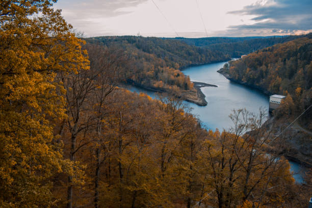 istock Rappbodetalsperre and Rappbode River in Harz Mountains National Park, Germany 1061666518