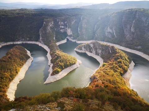 Uvac Natural Canyon in Serbia