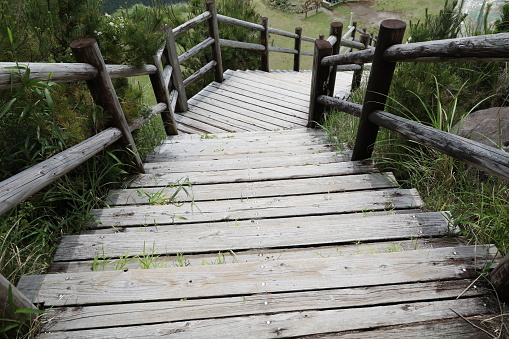 WOODEN STAIR