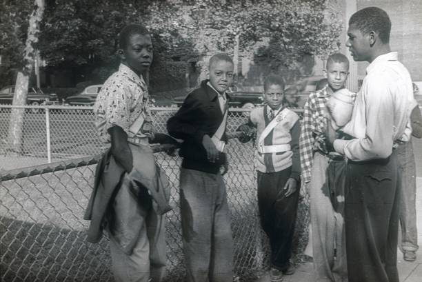 fluglotsen schüler warten auf ihren einsatz am scheideweg washington dc 1951 - historical person stock-fotos und bilder